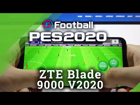 Pro Evolution Soccer Gaming Performance on ZTE Blade 9000 V2020 - Gameplay / FPS / Crashes / Lags