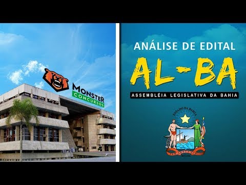 Concurso ALBA | Análise de Edital 2018