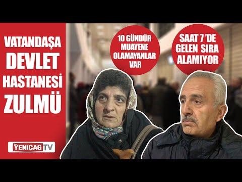 Devlet hastaneleri çileye dönüştü! Muayene olmak için 7 saat bekleyenler var