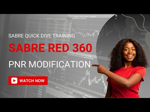 Sabre Red 360 - PNR Modification | Live Training