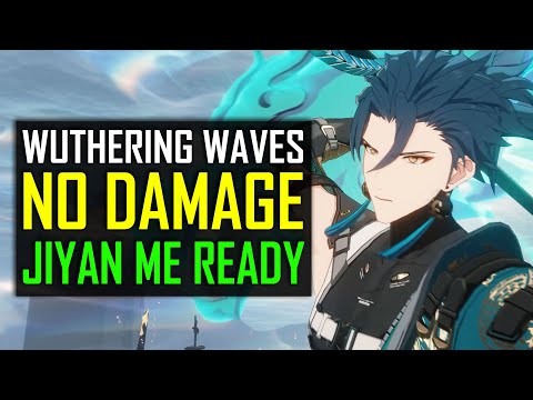Wuthering Waves Jiyan Perfect Parry No Damage Boss Exhibition