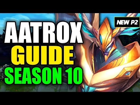 HOW TO PLAY AATROX SEASON 10 - (Best Build, Runes, Playstyle) - S10 Aatrox Gameplay Guide