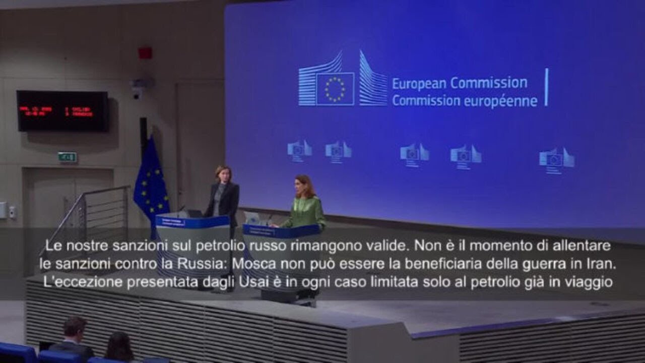 Usa autorizzano acquisto petrolio russo, Commissione Ue: Nostre sanzioni restano valide