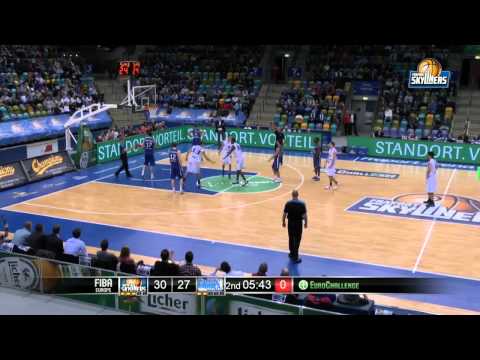 FRAPORT SKYLINERS vs Okapi Aalstar - Fiba EuroChallenge 2014/15