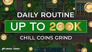 PIXELS | MASTER YOUR COIN GRIND! EARN UP TO 200K DAILY | WEEKDAY CHILL ROUTINE