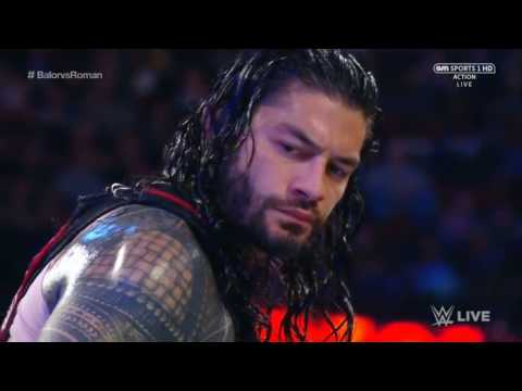 Roman Reigns vs Finn balor on 15 May 2017
