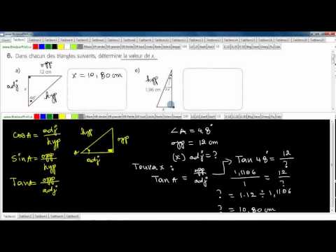 comment trouver triangle rectangle