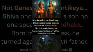 Who Was Shiva’s Forgotten Son — Andhaka