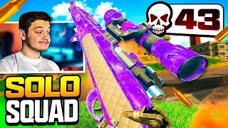 43 KILLS EN SOLO VS SQUAD ! ( LA CR56 EST TROP FORTE )