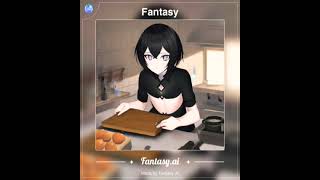 低音の魅力限界最低音(のつもり)　料理を練習する少女　ファンタジー