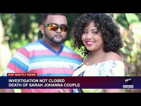 INVESTIGATION NOT CLOSED - DEATH OF SARAH JOHANNA COUPLE