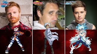 All Beyblade Antagonist English dub Voice Actors (1-12) video