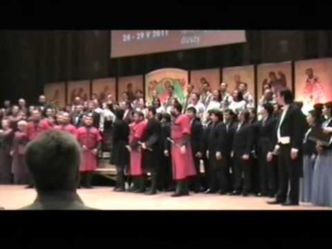 57.Corul Moldova - Multi ani trăiască (Polonia 2011), dirijor-Valentin Budilevschi.