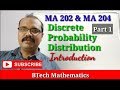 Discrete Probability Distribution Part 1 S4 Mathematics