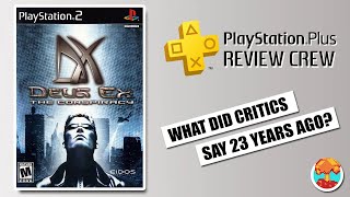 2000s Critics Review Deus Ex: The Conspiracy on PlayStation 2 (PlayStation Plus)