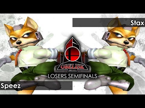 Melee: Speez (Fox) V Stax (Fox) - Obelisk 115 Tournament SSBM