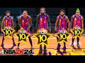 The POWER of FIVE TOP 10s on NBA 2K24