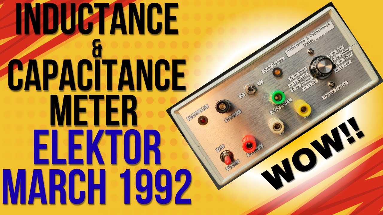 Elektor - Inductance and Capacitance Meter - March 1992