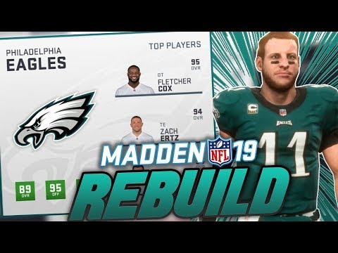 Rebuilding The Philadelphia Eagles | Madden 19 Franchise | Insane Pass Rush!
