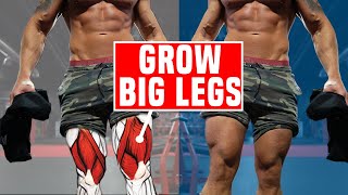 10 Leg Exercises For Building Big Legs Fast (SKINNY LEGS FIX!)