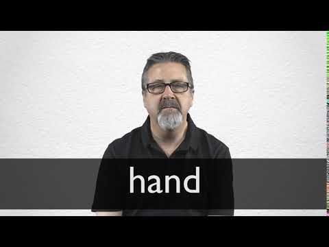 How to pronounce HAND in British English