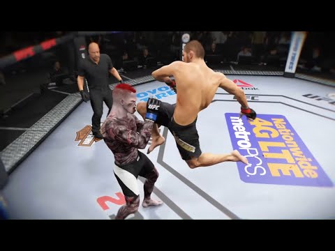 Khabib vs. El Vampiro - EA Sports UFC 2 - Champion Fights ☝️🦅