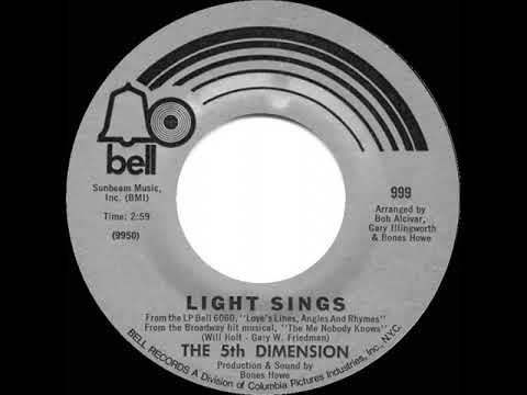 1971 HITS ARCHIVE: Light Sings - 5th Dimension (mono 45)