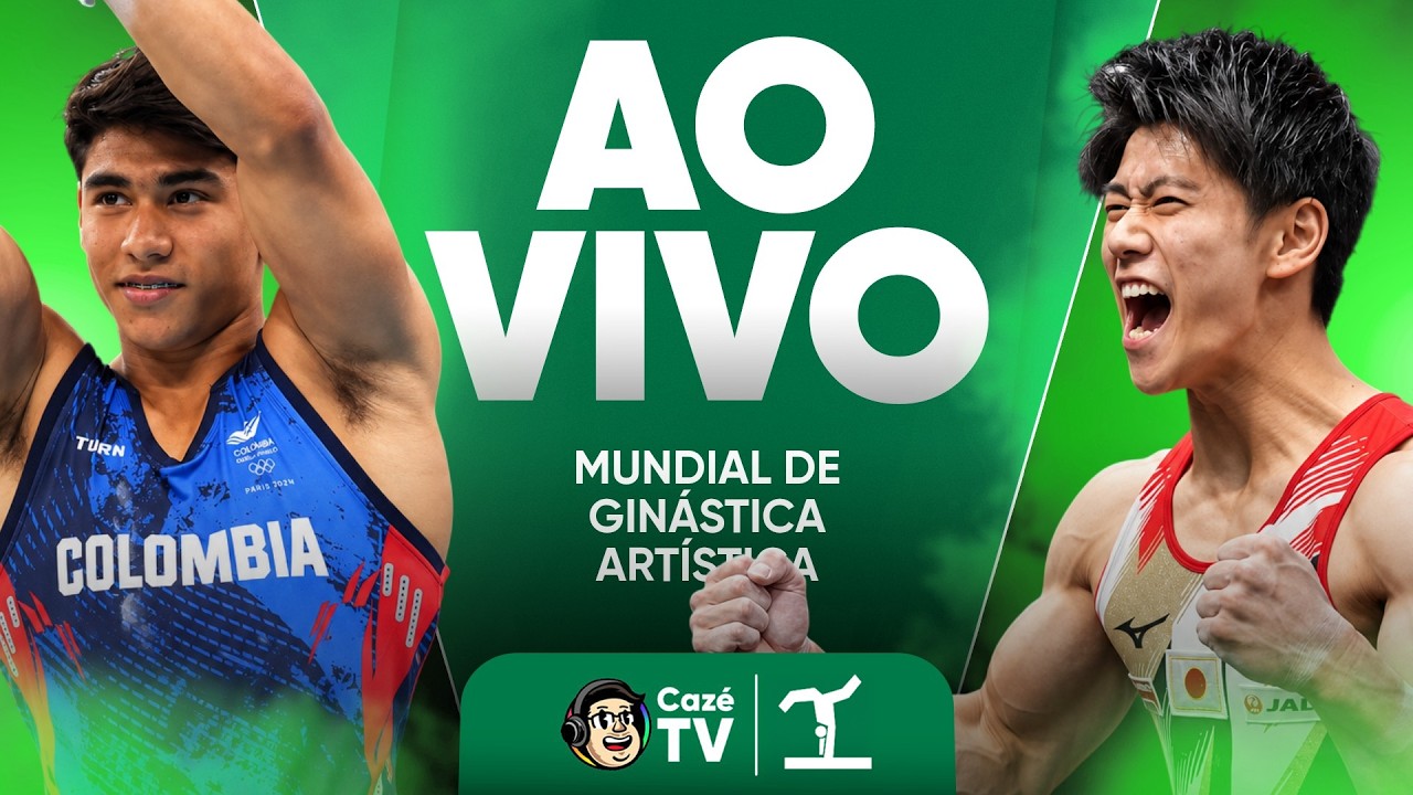 AO VIVO: GINÁSTICA ARTÍSTICA | FINAL MASCULINA INDIVIDUAL DO MUNDIAL DA HOLANDA | 3º DIA