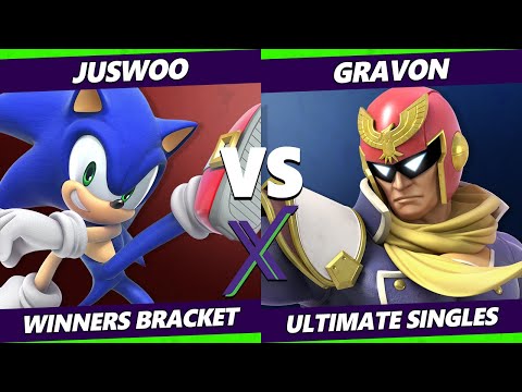 S@X 415 Winners Bracket - Juswoo (Sonic) Vs. Gravon (Captain Falcon) Smash Ultimate - SSBU