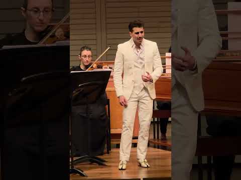 Maayan Licht sings "Sposa, non mi conosci" from Geminiano Giacomelli's opera "La Merope"