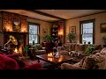 Relaxing Winter Afternoon In Cozy Cottage Peaceful Piano Cello By Fireplace