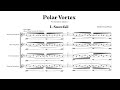 Polar Vortex for Saxophone Quartet - Chris Evan Hass, performed by the Sinta Quartet