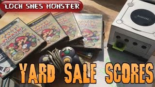 YARDSALE SCORES! NES, Paper Marios and C.E.D videos?
