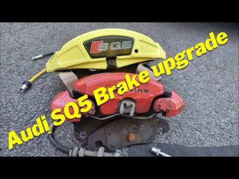 How to install Audi Q5 Big brake conversion / upgrade SQ5 A6 A8 A4 A3 Q3