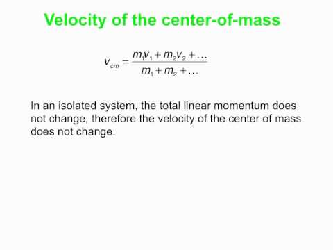 PY105 pre-class video for session 18 - center of mass