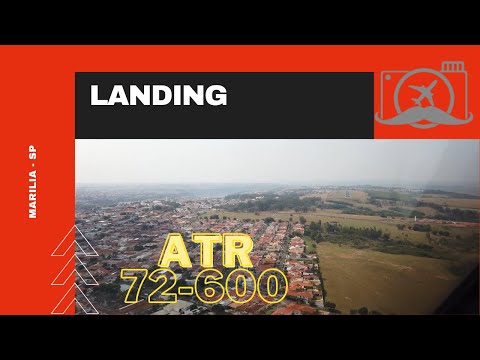 Landing in pilot view from cockpit in Marilia. TheFatRat & RIELL - Hiding In The Blue.