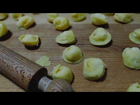 cappelletti from Romagna with cheese filling