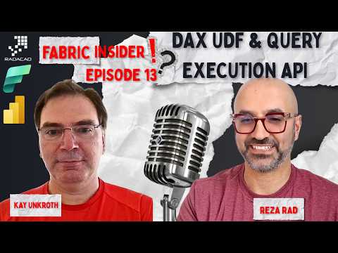 Fabric: DAX UDFs, Query API & Security Fabric: DAX UDFs, Query API & Security