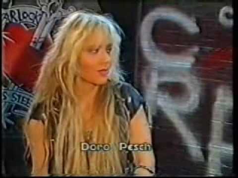 Warlock - Luxembourg Special , Doro on German TV 1986