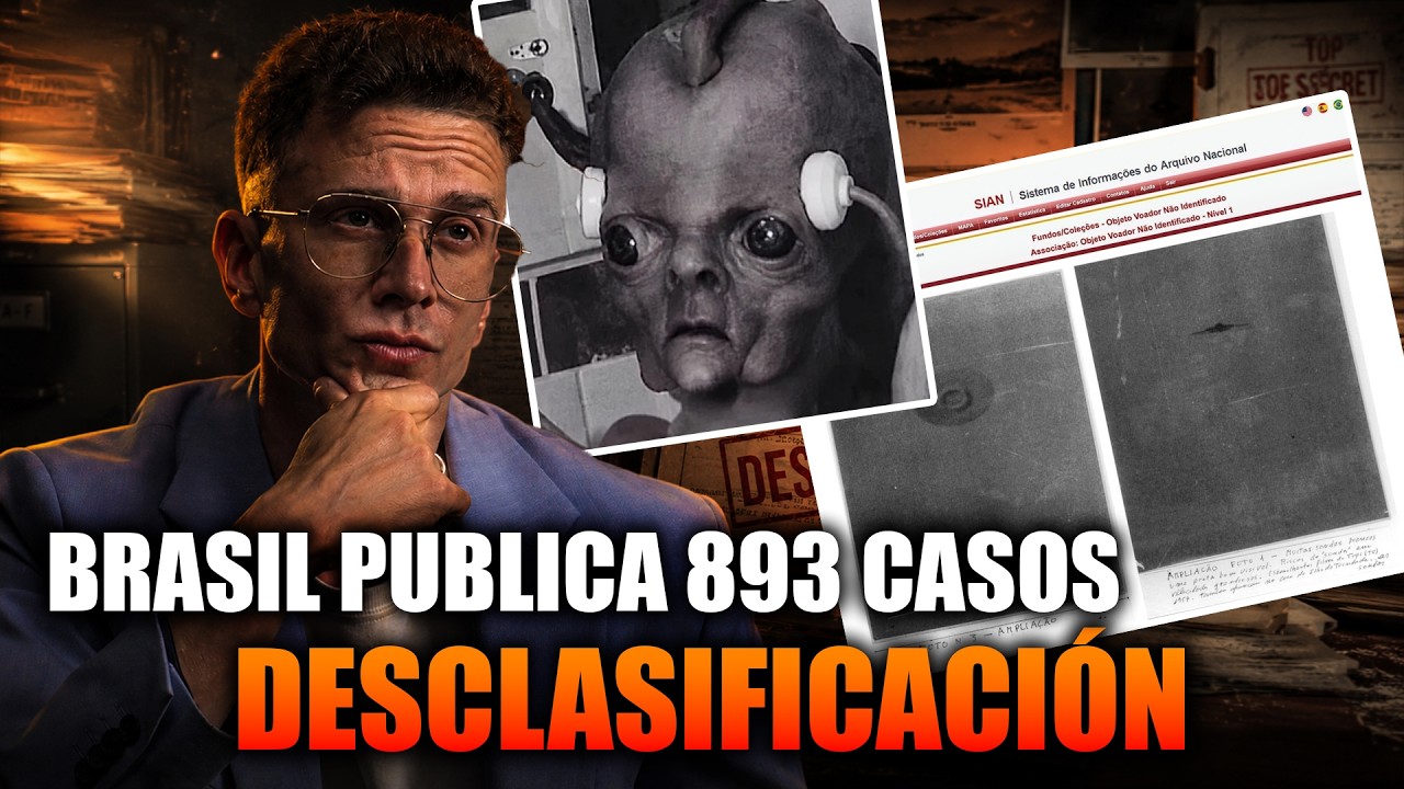 NUEVA DESCLASIFICACIÓN OVNI: BRASIL PUBLICA 893 CASOS OVNIs