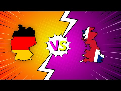 Almanya vs İngiltere | Savaş Senaryosu | Müttefikler