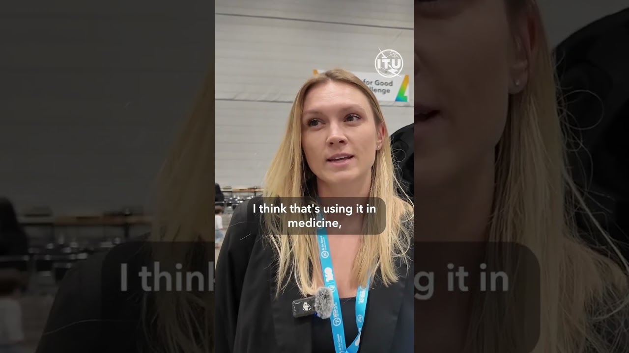 Step into the exhibit area at the AI for Good global Summit