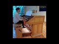 Prelude: on "Jesu, Dulcis Memoria" - Pamela Decker. Played by Susanna Valleau on the Ortloff Organ.