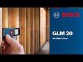 Medidor de Distancia Bosch GLM 20 | Video
