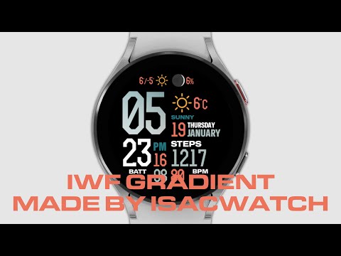 IWF Gradient watch face