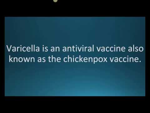 How to pronounce varicella vaccine (Varivax) (Memorizing Pharmacology Flashcard)