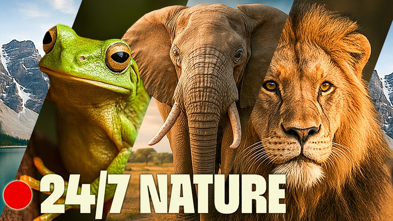 🔴 24/7 Nature Documentaries  🔴 | Incredible Animals from the Wild | STREAM  @UltimateNatureDocs
