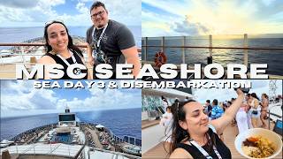 MSC Seashore Cruise Vlog | Sea Day 3, Bingo Win & Disembarkation | Port Canaveral | KarineElmo