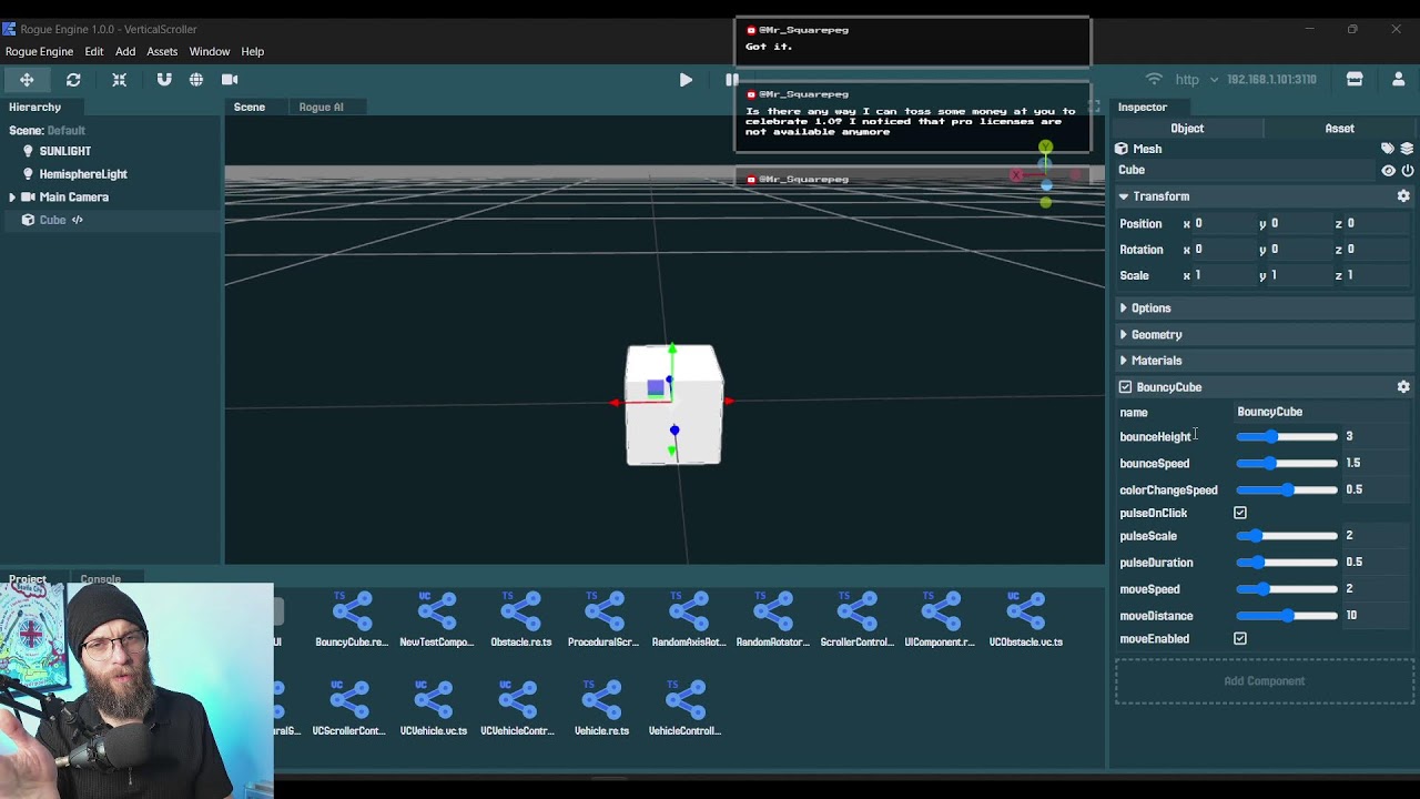 Rogue Engine 1.0 release! - Three.js Game Engine Devlog