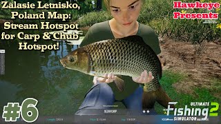 Ultimate Fishing Simulator 2 - Zalasie Poland Map: Stream Hotspot for Carp & Chub Hotspot!